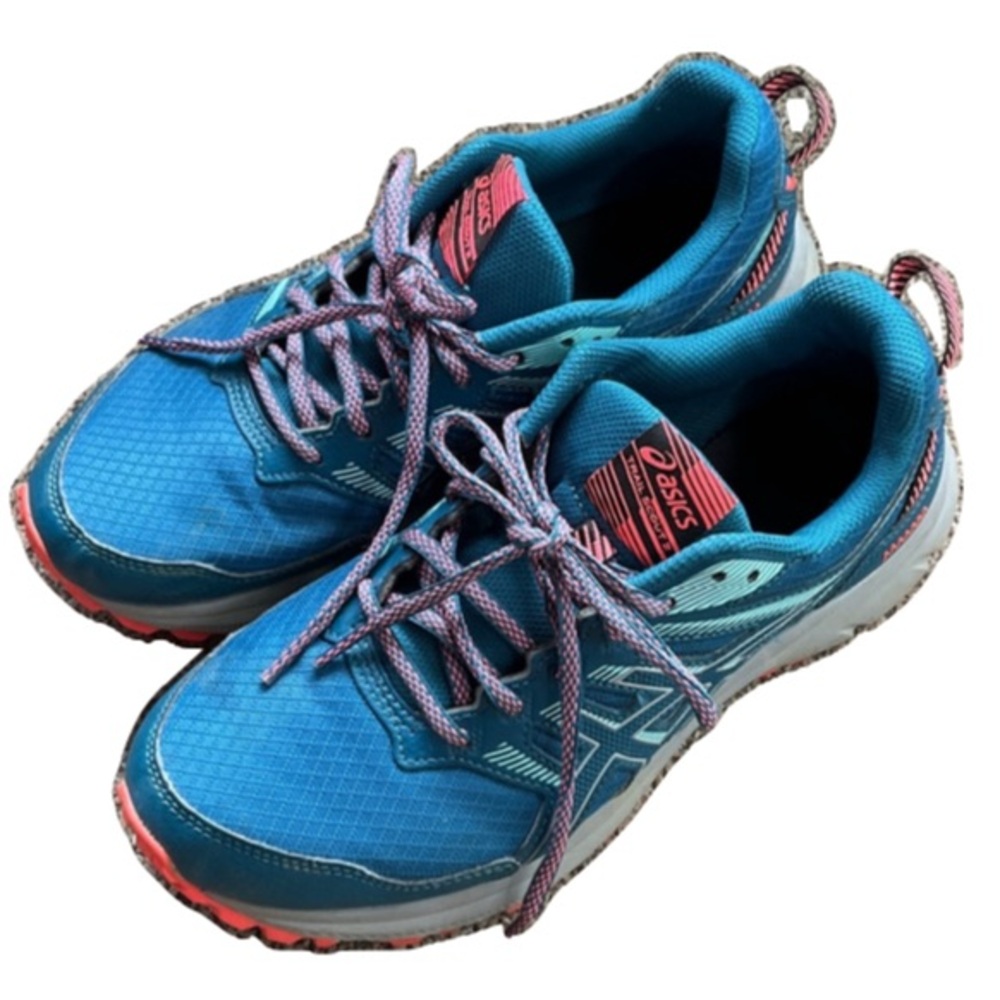 ASICS blue athletic shoes - Picture 13 of 15